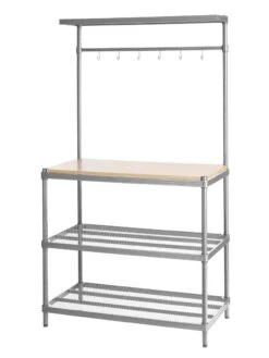 MeshWorks © Potting Bench -Garden Supplies Sales 8613015 14v meshworks potting bench silver