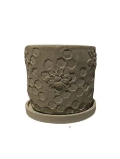Concrete Honeycomb Bee Planter 9 Concrete Honeycomb Bee Planter -Garden Supplies Sales 8613044 01v