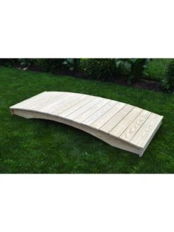 Plank Garden Bridge Unfinished 3' X 6' -Garden Supplies Sales 8613097 02v 2