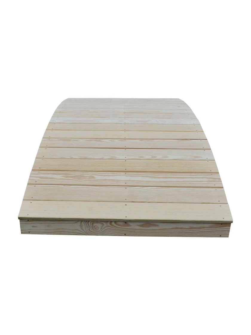 Plank Garden Bridge Unfinished 4' X 12' 5 Plank Garden Bridge Unfinished 4' X 12' - Image 3
