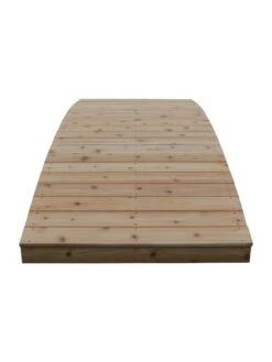 Plank Garden Bridge Unfinished 4' X 8' 11 Plank Garden Bridge Unfinished 4' X 8' -Garden Supplies Sales 8613127 04v 1