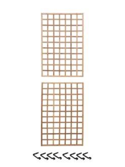 Bamboo Wall Trellis, 45" X 30", Set Of Two -Garden Supplies Sales 8613149 0041