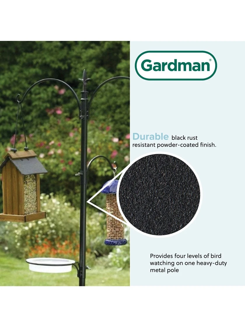 Gardman® Antique Finish Bird Feeding Station 6 Gardman® Antique Finish Bird Feeding Station - Image 4