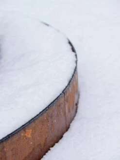 Birdies™ Corten Steel Round Raised Bed, Large, Low -Garden Supplies Sales 8613245 0073