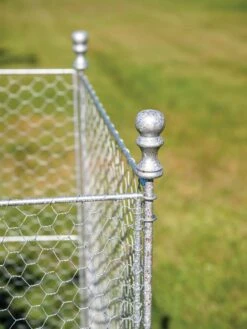 Tall Chicken Wire Critter Fence With Gate -Garden Supplies Sales 8613260 0082