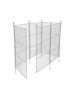 Tall Chicken Wire Critter Fence With Gate -Garden Supplies Sales 8613260 6051