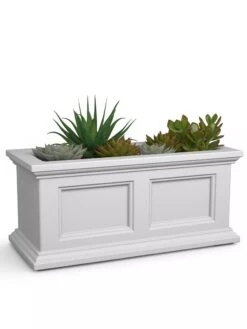 Fairfield Self-Watering Window Box, 2’ -Garden Supplies Sales 8613268 12V tif