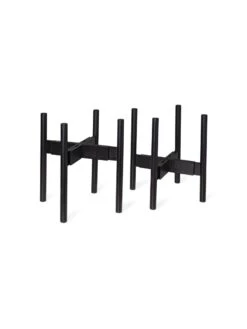 Adjustable Bamboo Plant Stand, Set Of 2 -Garden Supplies Sales 8613292 5782