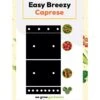 SeedSheets Organic Vegetable Garden, Easy Breezy Caprese, 4' X 8' -Garden Supplies Sales 8613295 03V 3 4 seedsheets organic vegetable garden easy breezy caprese 4 feet x 8 feet