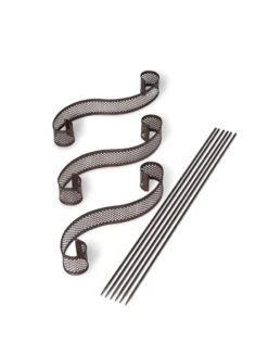 Scroll Linking Stakes, Set Of 3 -Garden Supplies Sales 8613321 5899