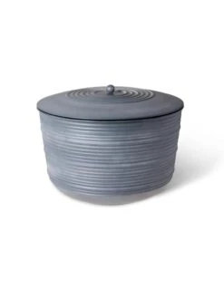 Ribbed Hose Pot With Lid 15 Ribbed Hose Pot With Lid -Garden Supplies Sales 8613332 5801