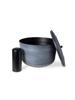 Ribbed Hose Pot With Lid 14 Ribbed Hose Pot With Lid -Garden Supplies Sales 8613332 5804