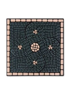 Roman Mosaic Stepping Stone 5 Roman Mosaic Stepping Stone -Garden Supplies Sales 8613340 4093