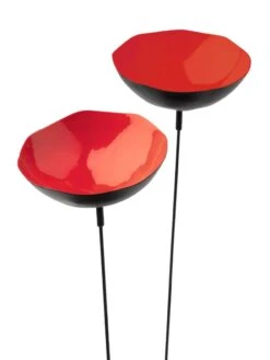 Red Poppy Sways, Set Of 5 9 Red Poppy Sways, Set Of 5 -Garden Supplies Sales 8613343 519