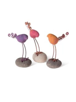 Birds On Stones Set -Garden Supplies Sales 8613371 3166