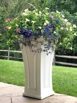 Cambridge Tall Planter, 28" Height -Garden Supplies Sales 8613524 13V