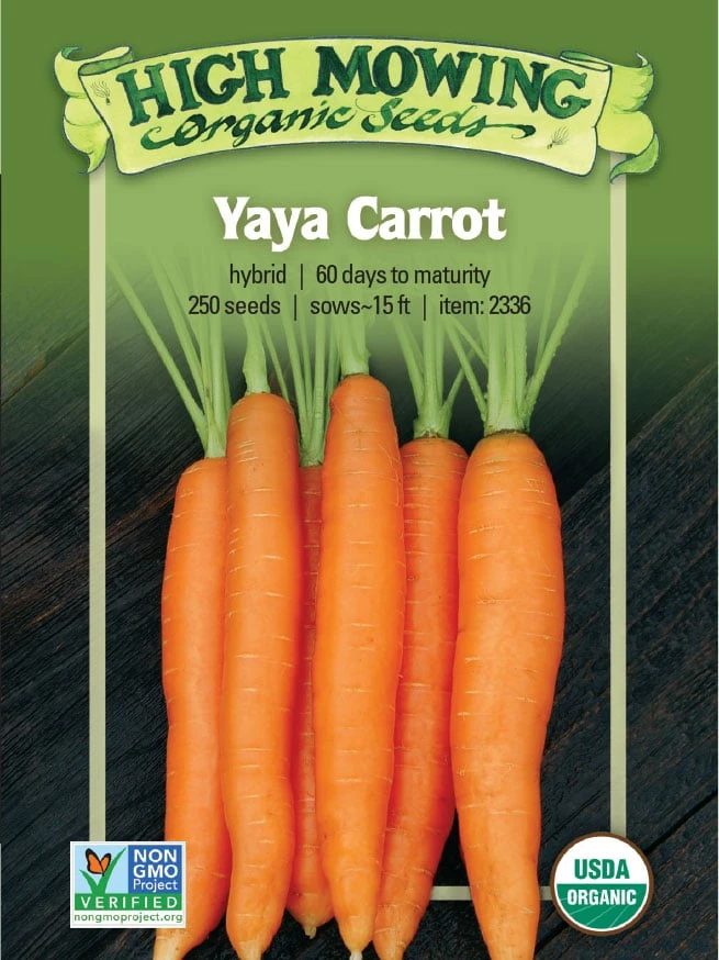 Yaya F1 Carrot Organic Seeds 3 Yaya F1 Carrot Organic Seeds