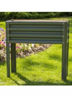 Metal Double Height Raised Garden Bed 9 Metal Double Height Raised Garden Bed -Garden Supplies Sales 8613688 06V 3 4