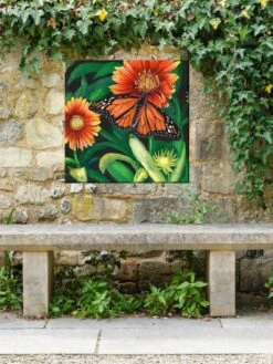 Monarch Outdoor Wall Art -Garden Supplies Sales 8613939 03V