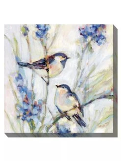 Meadow Blue No 2 Outdoor Wall Art -Garden Supplies Sales 8614000 01V 3 4