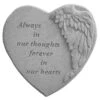 Always In Our Thoughts Memorial Stone -Garden Supplies Sales 8614137 01V 3 4 always in our thoughts memorial stone