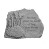 Mothers Plant The Seeds Of Love Memorial Stone -Garden Supplies Sales 8614138 01V 3 4 mothers plant the seeds of love memorial stone