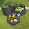 Modular Hexagon Raised Bed Kit, 21.5" -Garden Supplies Sales 8614244 04V 1