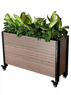 Mobile Deep Trough Planter -Garden Supplies Sales 8614263 02V