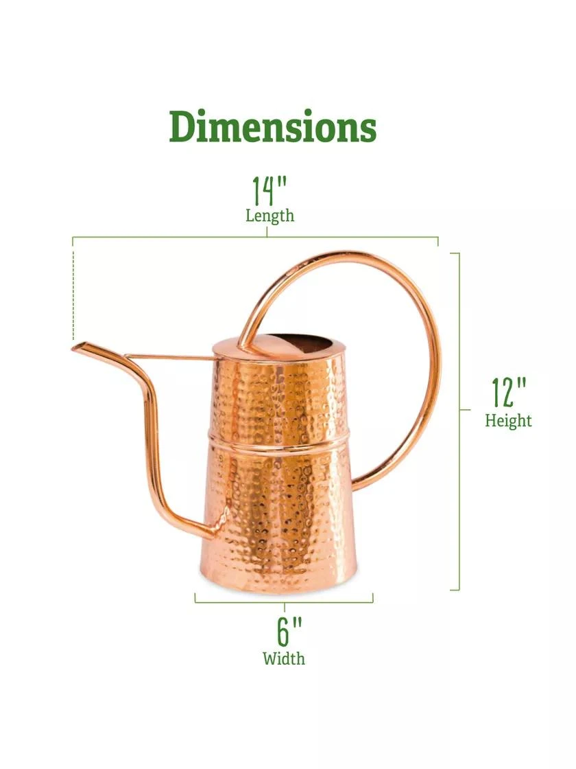 Copper Indoor Watering Can 5 Copper Indoor Watering Can - Image 3