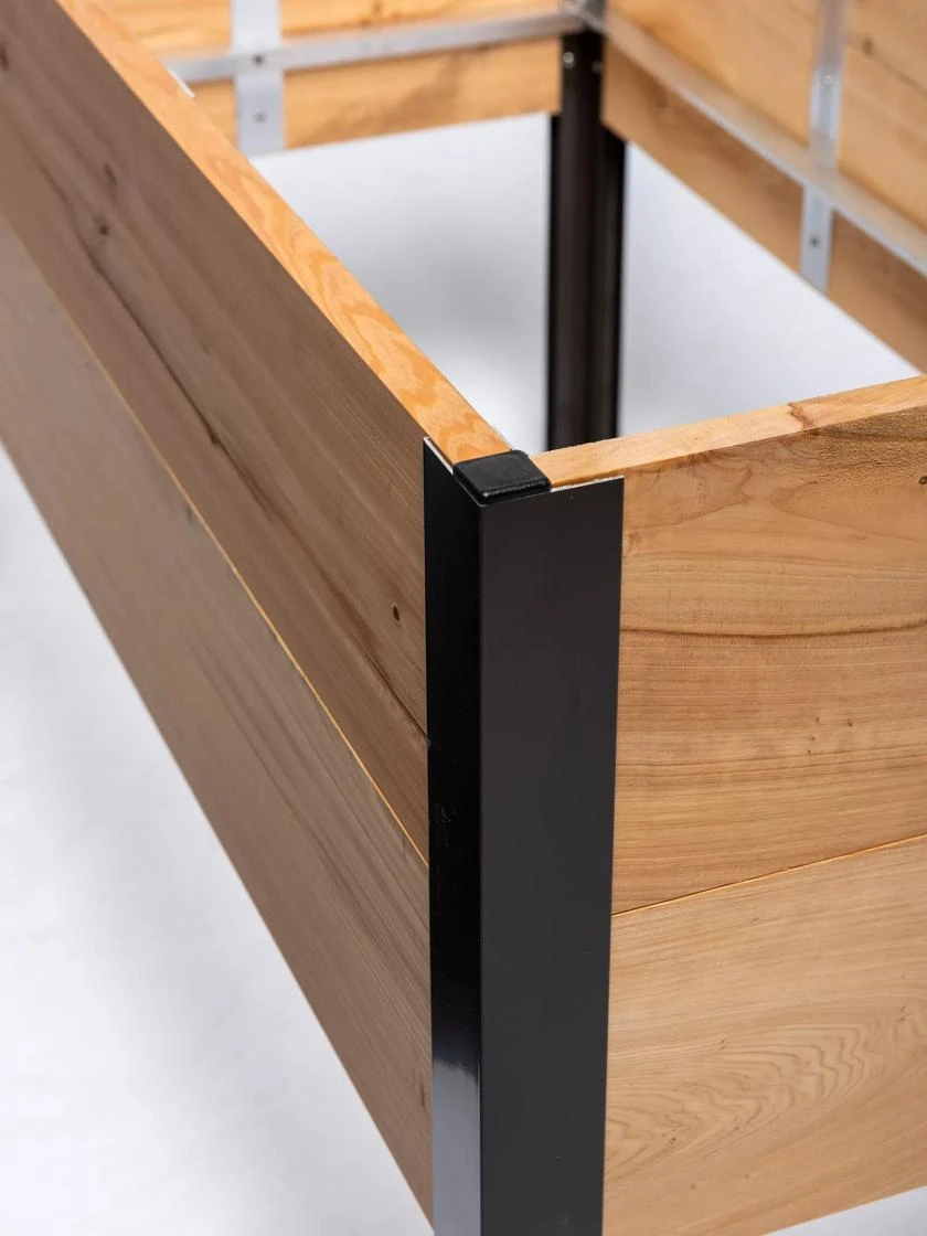 Self-Watering Eco-Stained Elevated Planter Box, 2' X 8' 15 Self-Watering Eco-Stained Elevated Planter Box, 2' X 8' - Image 13