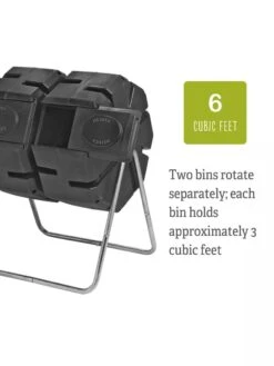 Dual-Batch Compost Tumbler 8 Dual-Batch Compost Tumbler -Garden Supplies Sales Dual Compost Bin 5