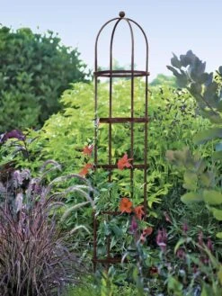 Jardin Round Obelisk, 7' 11 Jardin Round Obelisk, 7' -Garden Supplies Sales GS39530 02 tif
