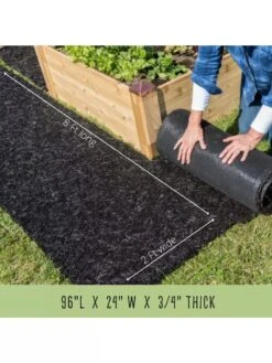 Recycled Rubber Walkway, 2' X 8' 13 Recycled Rubber Walkway, 2' X 8' -Garden Supplies Sales Rubber walkway 3