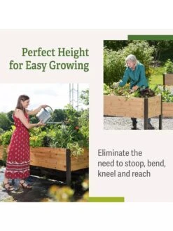 Self-Watering Elevated Planter Box, 2' X 8' -Garden Supplies Sales b00eow8fhu raisedbed benefits